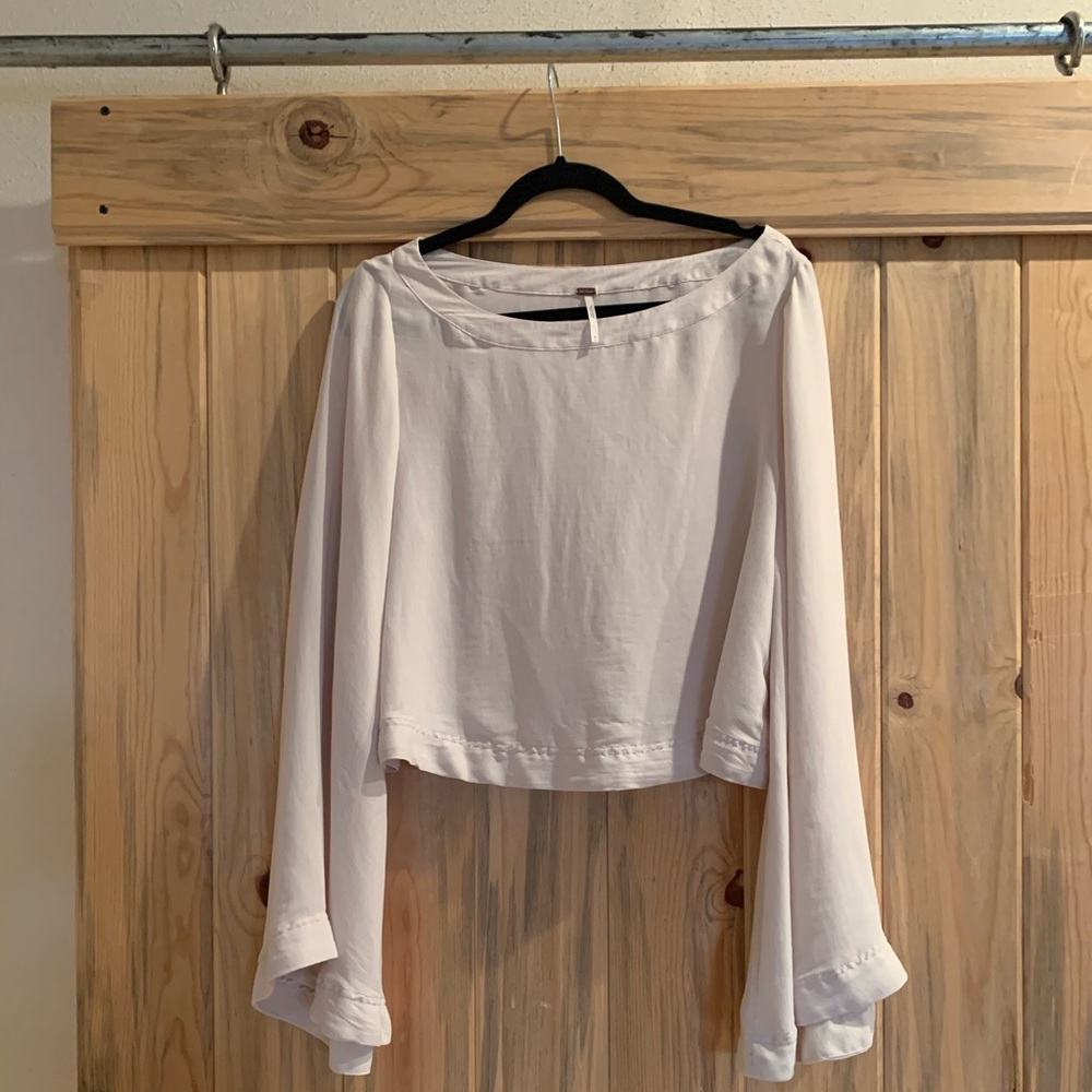 Free People Bell Sleeve Top